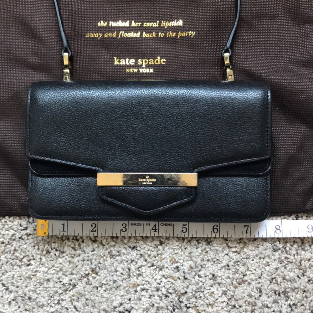 Kate Spade clutch with removable crossbody strap